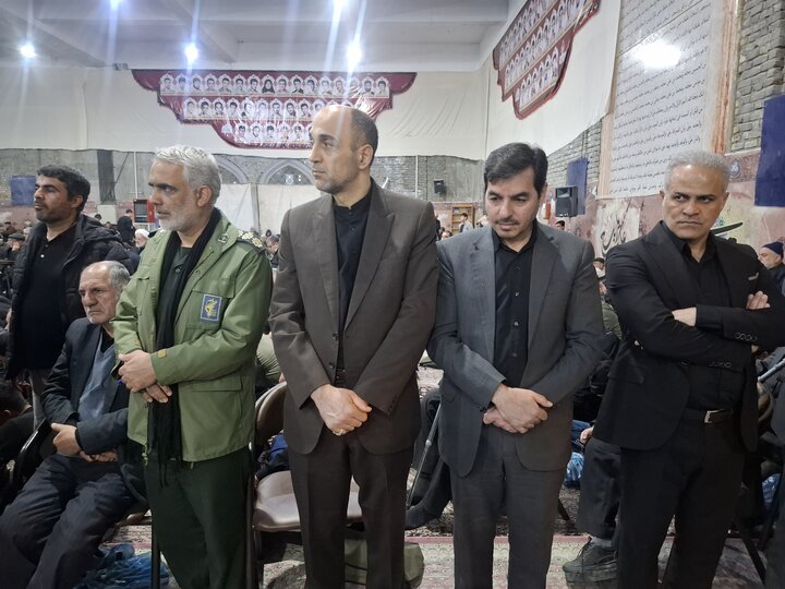 تصاویر:بزرگداشت پرشور عزاداری شهادت رهبرمعظم انقلاب درکاشان
