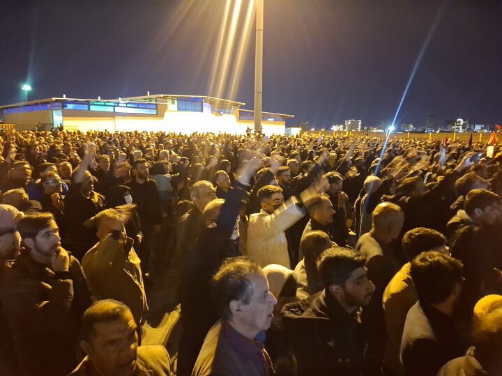 تصاویر:بزرگداشت پرشور عزاداری شهادت رهبرمعظم انقلاب درکاشان
