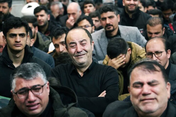 تصاویر/ مراسم سوگواری شهادت مقام معظم رهبری در مصلای اردبیل