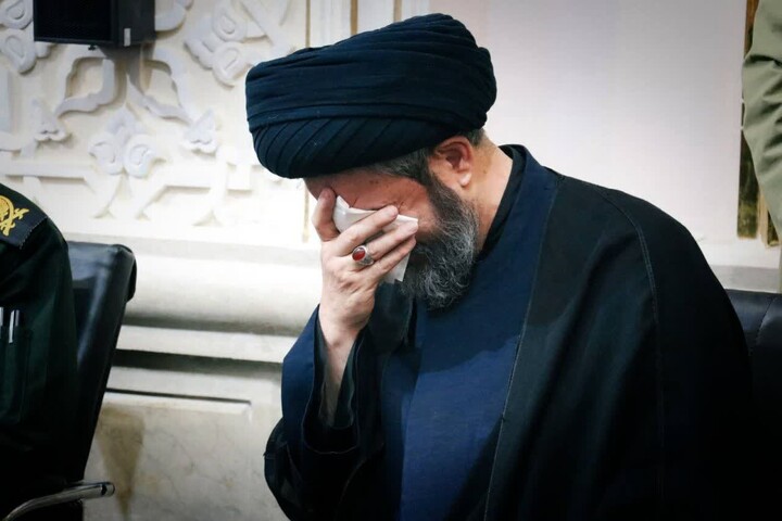تصاویر/ مراسم سوگواری شهادت مقام معظم رهبری در مصلای اردبیل