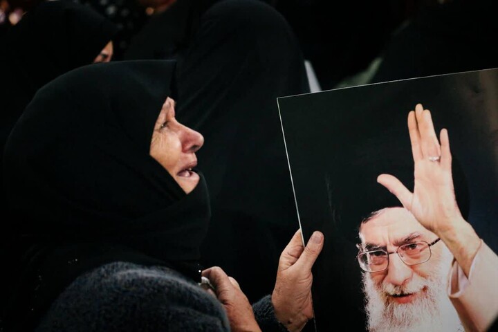 تصاویر/ مراسم سوگواری شهادت مقام معظم رهبری در مصلای اردبیل