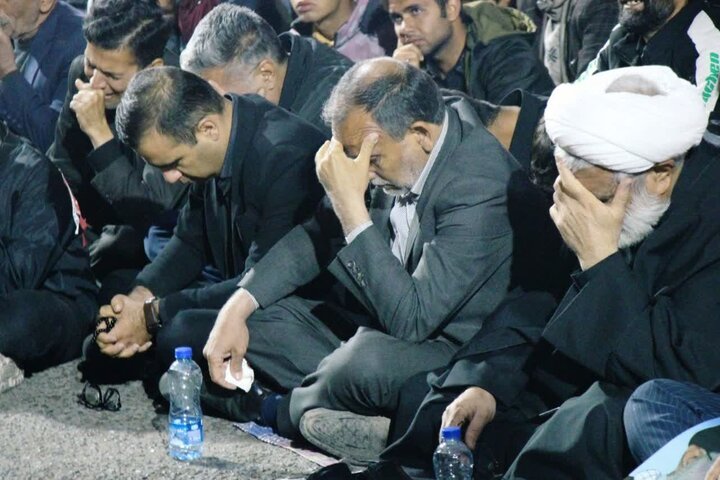 تصاویر/ اجتماع مردم رفسنجان در سوگ رهبر شهید