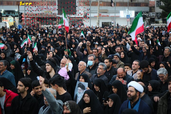 کرمان در سوگ امام خامنه ای