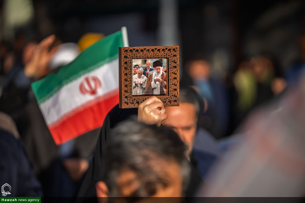خون پاک رهبر شهیدمان امتدادساز انقلاب اسلامی تا ظهور است