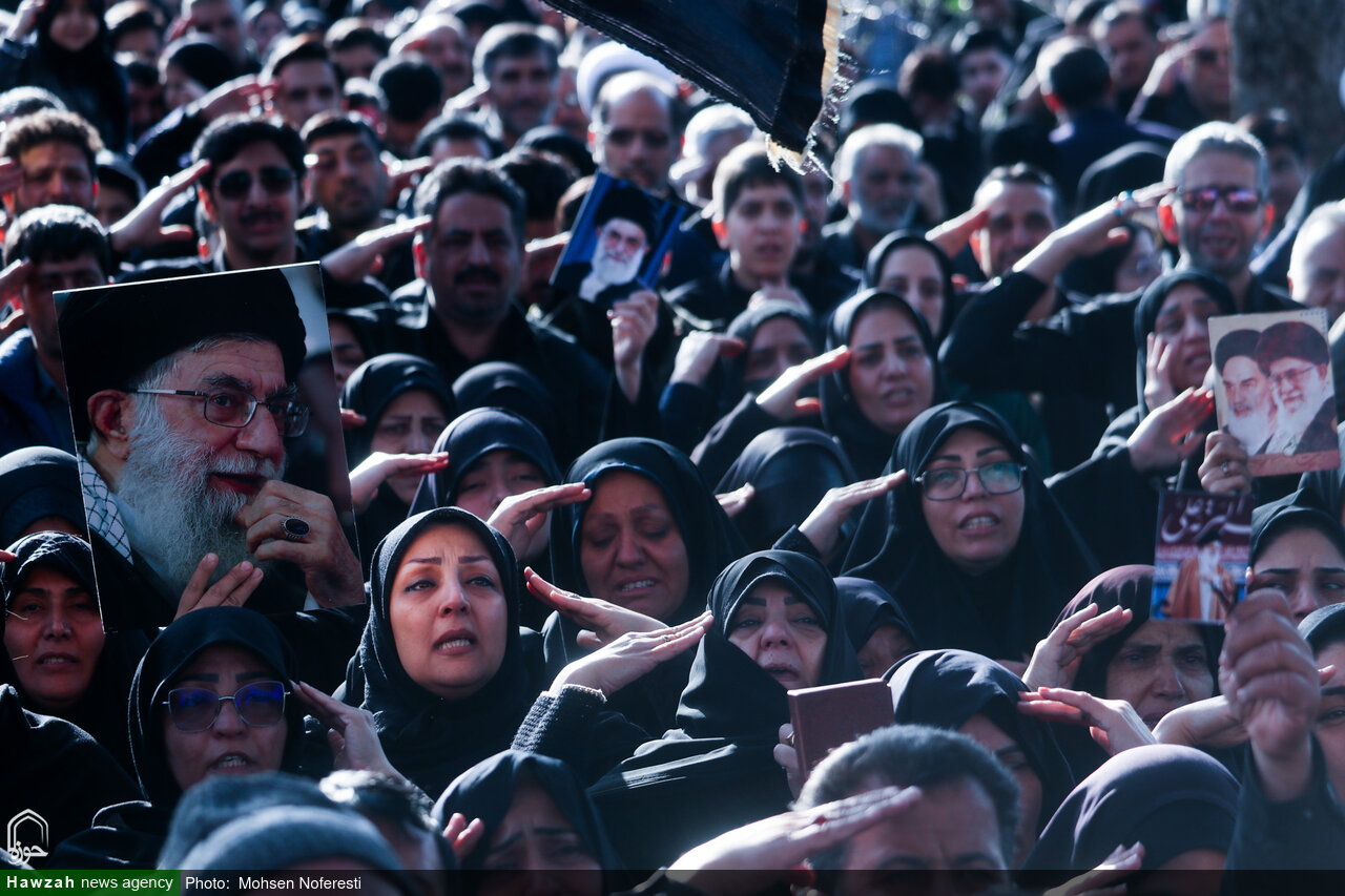 میثاق مجدد بیرجند با آرمانها رهبری؛ خروش مردم خراسان جنوبی در پی شهادت رهبر انقلاب