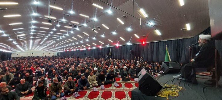 تصاویر/ عزاداری باشکوه مردم نهاوند در پی شهادت قائد امت