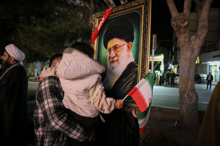 تصاویر/ تجمع سوگواران مردم قم در پی شهادت رهبر معظم انقلاب