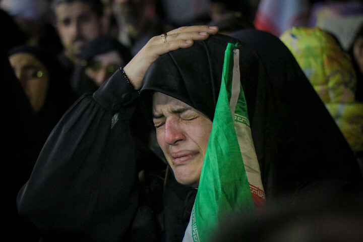 تصاویر/ تجمع سوگواران مردم قم در پی شهادت رهبر معظم انقلاب