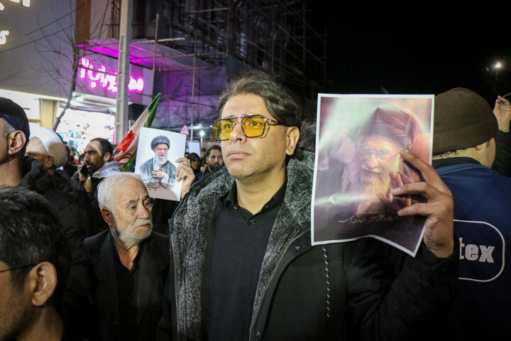 تصاویر/ تجمع سوگواران مردم قم در پی شهادت رهبر معظم انقلاب