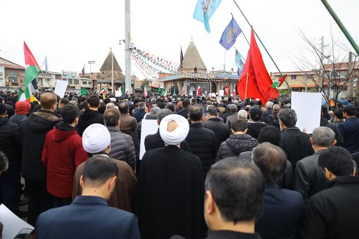 مراسم شهادت رهبر انقلاب