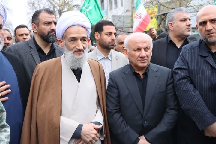 مراسم شهادت رهبر انقلاب