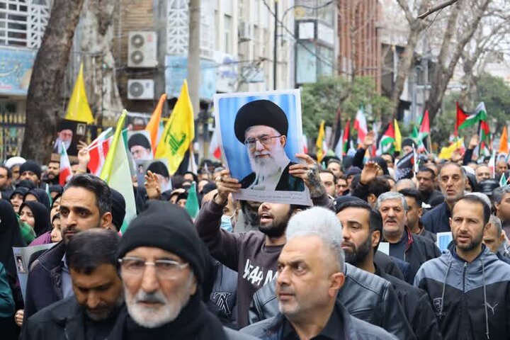 مراسم شهادت رهبر انقلاب