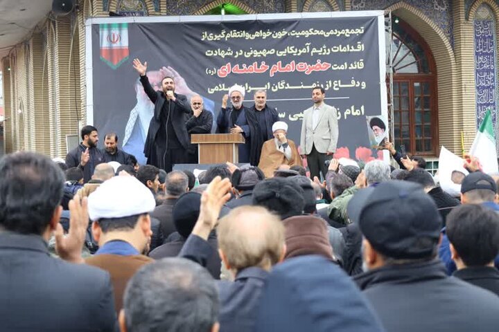 مراسم شهادت رهبر انقلاب
