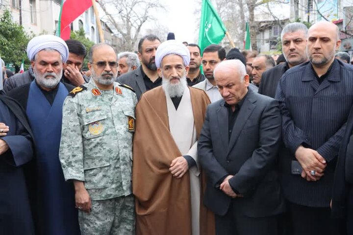 مراسم شهادت رهبر انقلاب