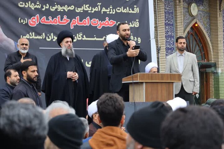 مراسم شهادت رهبر انقلاب