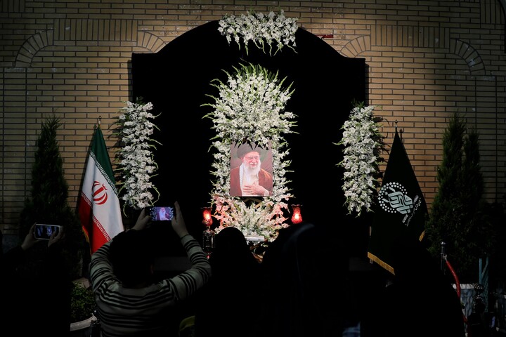 تصاویر/ اجتماع سوگواران شهید امام خامنه ای درقم