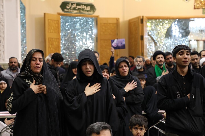تصاویر/ اجتماع سوگواران شهید امام خامنه ای درقم