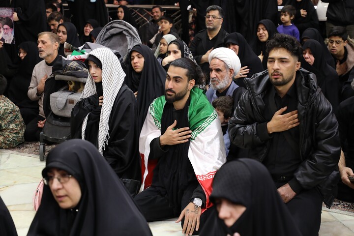 تصاویر/ اجتماع سوگواران شهید امام خامنه ای درقم