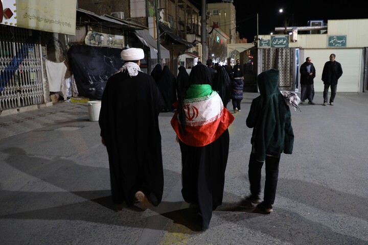 تصاویر/ اجتماع سوگواران شهید امام خامنه ای درقم