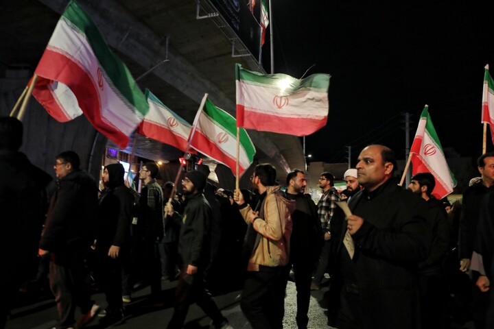 تصاویر/ اجتماع سوگواران شهید امام خامنه ای درقم