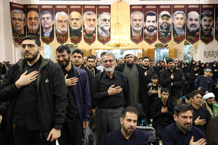 تصاویر/ اجتماع سوگواران شهید امام خامنه ای درقم
