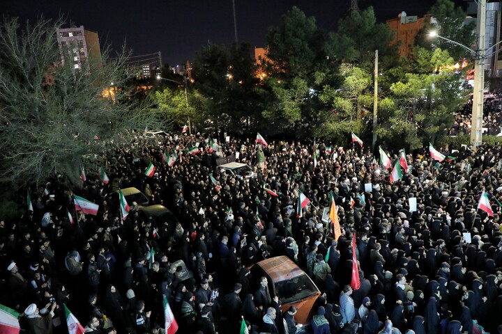 تصاویر/ اجتماع سوگواران شهید امام خامنه ای درقم