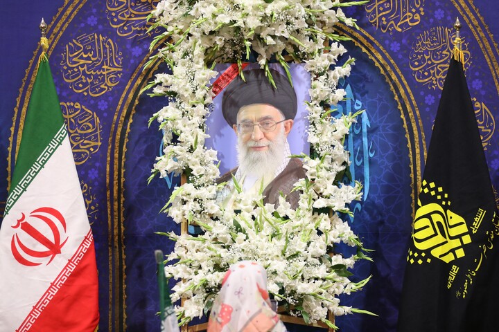 تصاویر/ اجتماع سوگواران شهید امام خامنه ای درقم