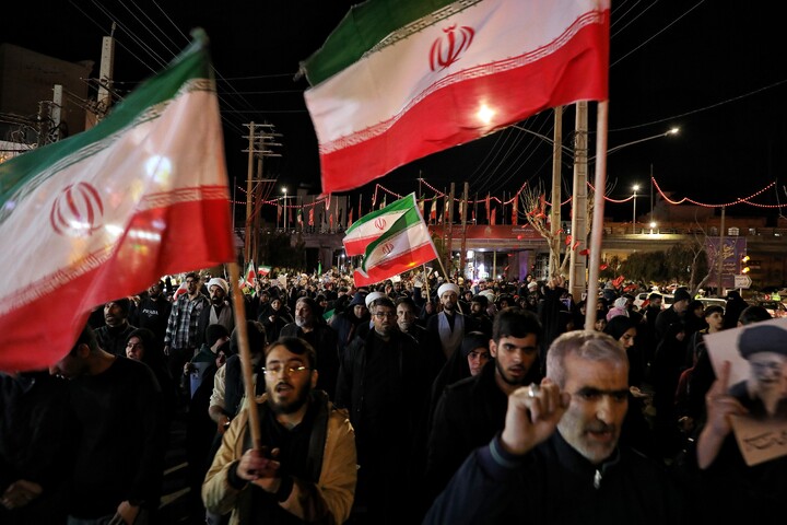 تصاویر/ اجتماع سوگواران شهید امام خامنه ای درقم