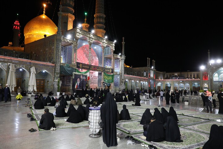 تصاویر/ اجتماع سوگواران شهید امام خامنه ای درقم
