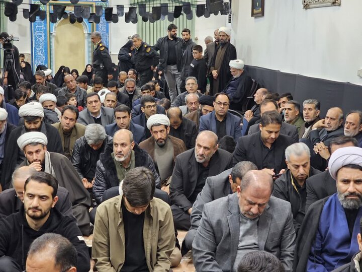 تصاویر/ مراسم عزای شهادت رهبر معظم انقلاب در سنندج