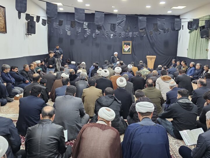 تصاویر/ مراسم عزای شهادت رهبر معظم انقلاب در سنندج