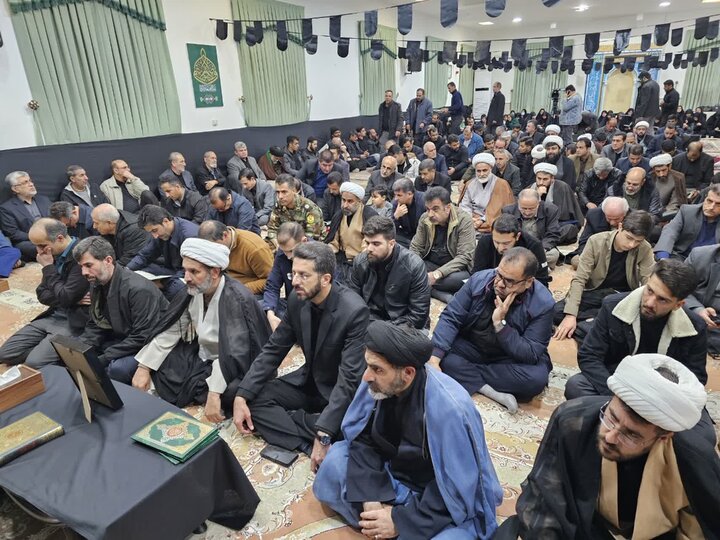 تصاویر/ مراسم عزای شهادت رهبر معظم انقلاب در سنندج