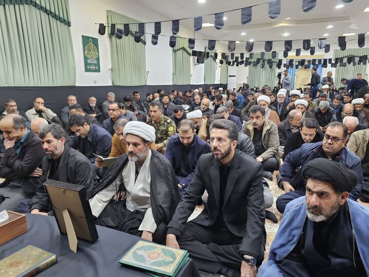 تصاویر/ مراسم عزای شهادت رهبر معظم انقلاب در سنندج