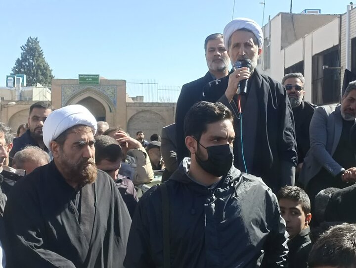 تصاویر / اجتماع مردم استان قزوین در پی  شهادت  امام خامنه ای
