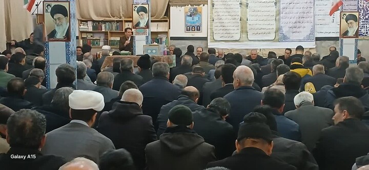 تصاویر / اجتماع مردم عزادار و انقلابی سلطانیه