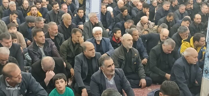 تصاویر / اجتماع مردم عزادار و انقلابی سلطانیه