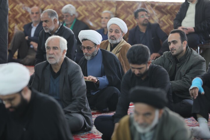 تصاویر/ اولین روز اقامه عزای سیدالشهدای انقلاب در حوزه علمیه استان یزد