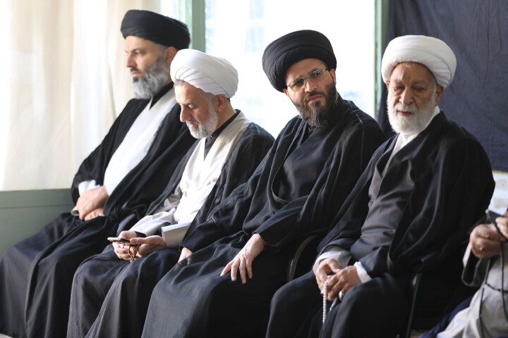 تصاویر/ اولین روز اقامه عزای سیدالشهدای انقلاب در حوزه علمیه استان یزد