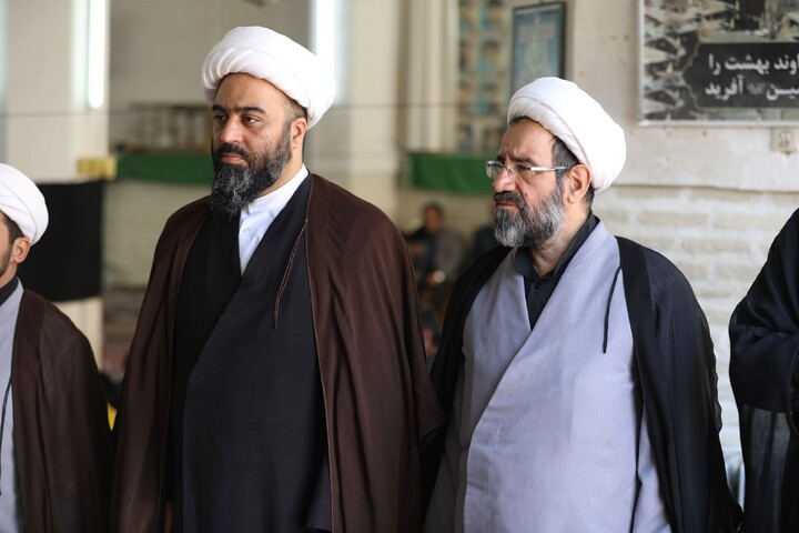 تصاویر/ اولین روز اقامه عزای سیدالشهدای انقلاب در حوزه علمیه استان یزد