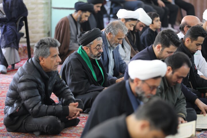 تصاویر/ اولین روز اقامه عزای سیدالشهدای انقلاب در حوزه علمیه استان یزد