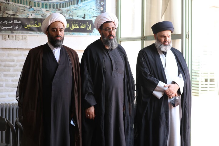 تصاویر/ اولین روز اقامه عزای سیدالشهدای انقلاب در حوزه علمیه استان یزد
