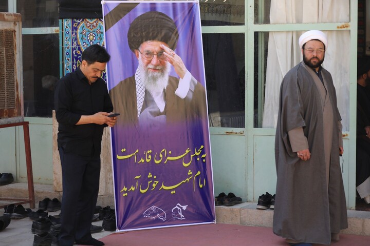 تصاویر/ اولین روز اقامه عزای سیدالشهدای انقلاب در حوزه علمیه استان یزد