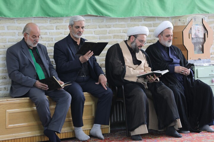 تصاویر/ اولین روز اقامه عزای سیدالشهدای انقلاب در حوزه علمیه استان یزد