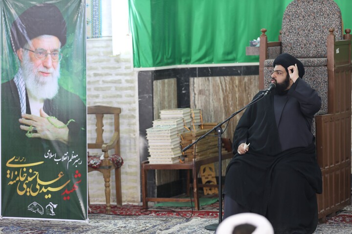 تصاویر/ اولین روز اقامه عزای سیدالشهدای انقلاب در حوزه علمیه استان یزد