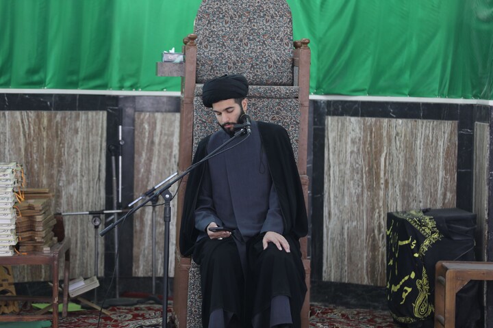 تصاویر/ اولین روز اقامه عزای سیدالشهدای انقلاب در حوزه علمیه استان یزد