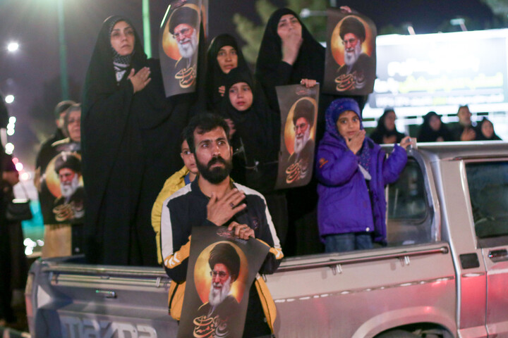 تصاویر| راهپیمای کفن‌پوشان برای خونخواهی رهبر شهید ایران اسلامی در بیرجند