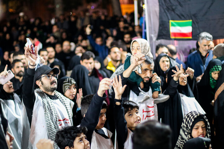 تصاویر| راهپیمای کفن‌پوشان برای خونخواهی رهبر شهید ایران اسلامی در بیرجند