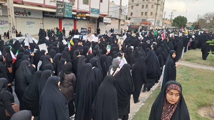 تصاویر/ راهپیمایی بوشهری‌ها