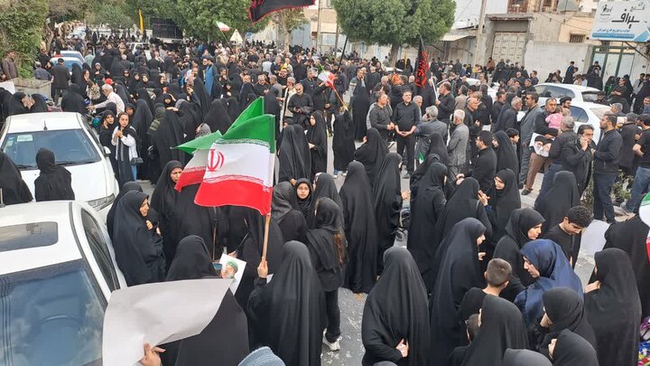 تصاویر/ راهپیمایی بوشهری‌ها