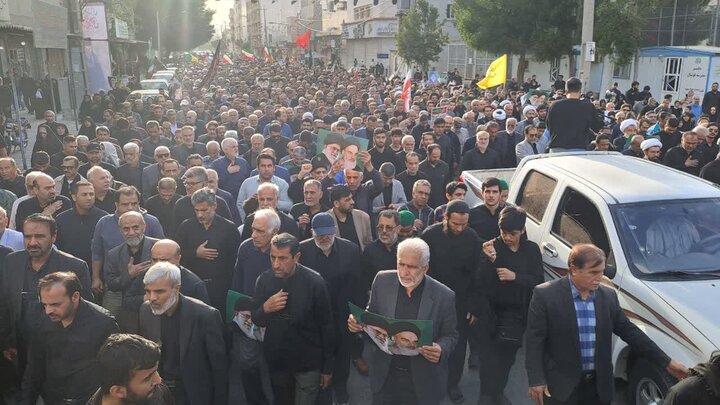 تصاویر/ راهپیمایی بوشهری‌ها